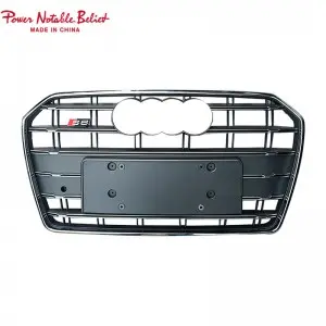 C7 PA RS6 front bumper grill for Audi A6 S6 C7.5 quattro grille