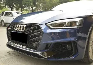 RS5 honeycomb grill for Audi A5 S5 B9 Auto parts front grille ABS material