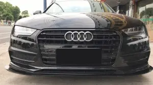 RS7 auto front grille for Audi A7 S7 C7.5 ABS material honeycomb car grill