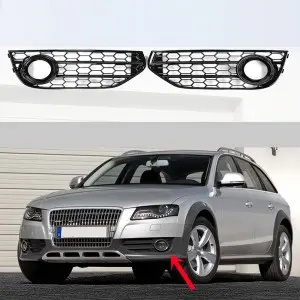 Audi A4 S4 B8 Front Fog lamp grill honeycomb sline fog light cover 08-12