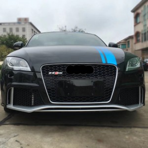 TTRS TRS style front grille for Audi TT TTS 2008-2014 facelift front bumper grille