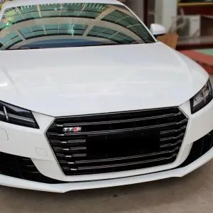 TTRS TTS facelift mesh grille for Audi TT TTS MK3 FV 8S front bumper grille 2015-2019