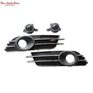 Fog Light Cover SET 12-15 for Audi A6 C7 Fog Lamp Grille