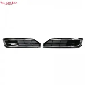 Fog Light Grill For Audi S-line A8 D4 PA 15-18 Fog Lamp Grill Racing