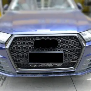 RSQ7 SQ7 radiator honeycomb grill for Audi Q7 SQ7 2016-2019 front bumper grille