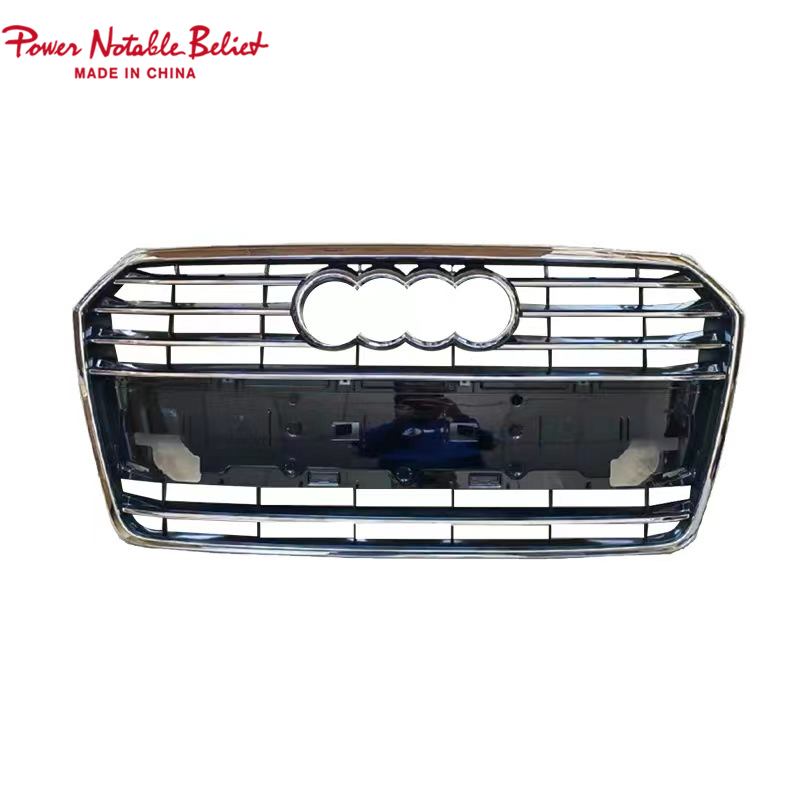 RS7 auto front grille for Audi A7 S7 C7.5 ABS material honeycomb car grill (1)