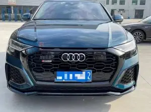 Audi Q8 SQ8 front grill change to RSQ8 SQ8 2017-2023 quattro style honeycomb grille