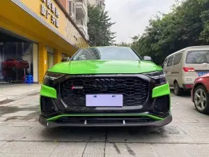 Audi Q8 SQ8 front grill change to RSQ8 SQ8 2017-2023 quattro style honeycomb grille