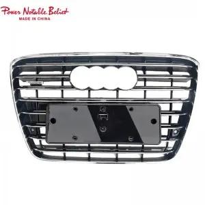 A8 A8L D5 modification grille change to W12 front bumper grill