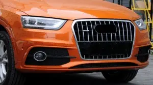 Car Fog lamp grill Bumper light cover for Audi Q3 All series