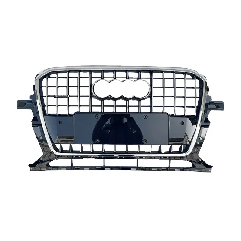 RSQ5 SQ5 honeycomb grills for Audi Q5 SQ5 B8.5 front bumper grille 2013-2018 (1)