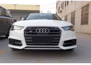 C7 PA RS6 front bumper grill for Audi A6 S6 C7.5 quattro grille