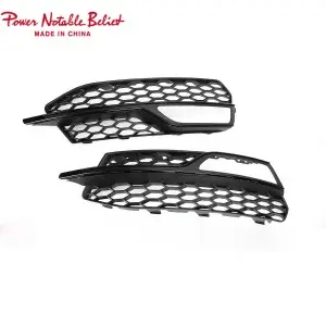 Audi fog grill S-line A3 S3 honeycomb A3 fog lamp cover for Audi A3 13-16
