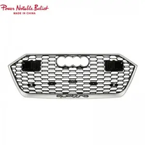 RS7 hood grill for Audi A7 S7 C8 with ACC front bumper center grill