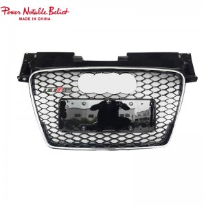 TTRS TRS style front grille for Audi TT TTS 2008-2014 facelift front bumper grille