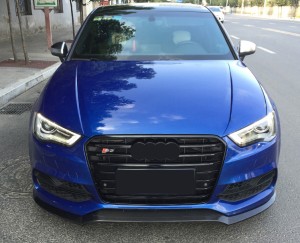 RS3 style bodikit for Audi A3 S3 8V Bumper With grill front lip