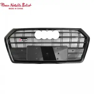 RSQ5 SQ5 style grill for Audi Q5 SQ5 B9 honeycomb front grille