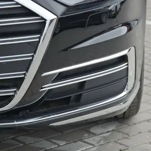 Audi Front Bumper Fog Light Lamp Grill Grille with ACC Hole for Audi A8 D5