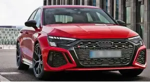 RS3 front Bodykit for Audi A3 S3 8Y Front Bumper with grill front lip diffuser tailpipe