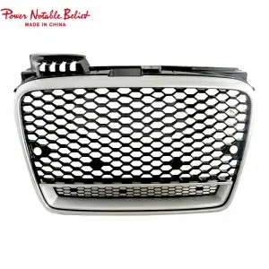 Front grill for Audi A4 A4L B7 to RS4 radiator center honeycomb S4 grille quattro