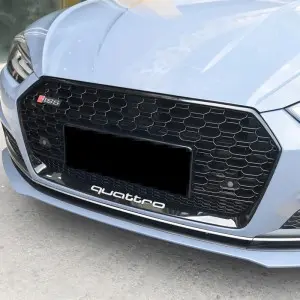 RS5 honeycomb grill for Audi A5 S5 B9 Auto parts front grille ABS material