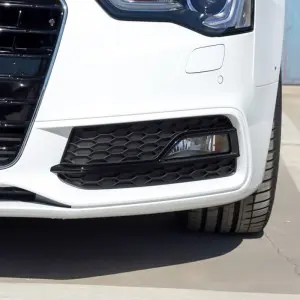 Audi fog light grill for Audi A5 B8.5 Sline or S5 honeycomb style fog lamp cover 12-16