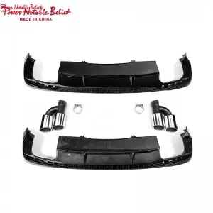 Audi S4 rear diffuser pipe for Audi A4L S line 20-24