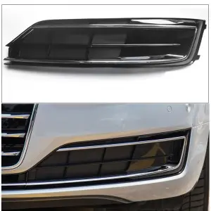 Fog Light Grill For Audi S-line A8 D4 PA 15-18 Fog Lamp Grill Racing