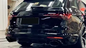 Audi RS4 rear bumper diffuser pipe for Audi A4 allroad 20-24