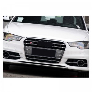 RS6 Front grill for Audi A6 S6 C7 center honeycomb grille