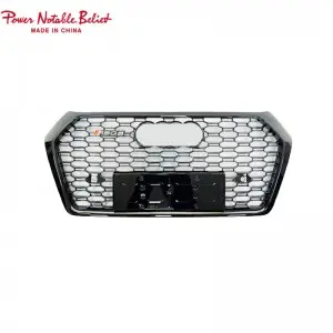 RSQ5 SQ5 style grill for Audi Q5 SQ5 B9 honeycomb front grille