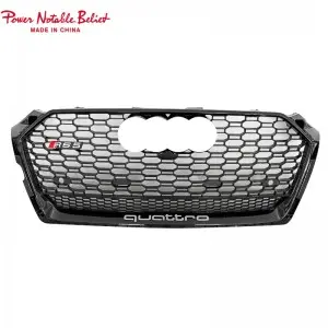 RS5 honeycomb grill for Audi A5 S5 B9 Auto parts front grille ABS material