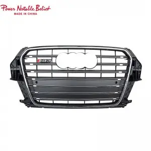 RSQ3 SQ3 style front honeycomb grille for Audi Q3 SQ3 2013-2015 upgrade grill