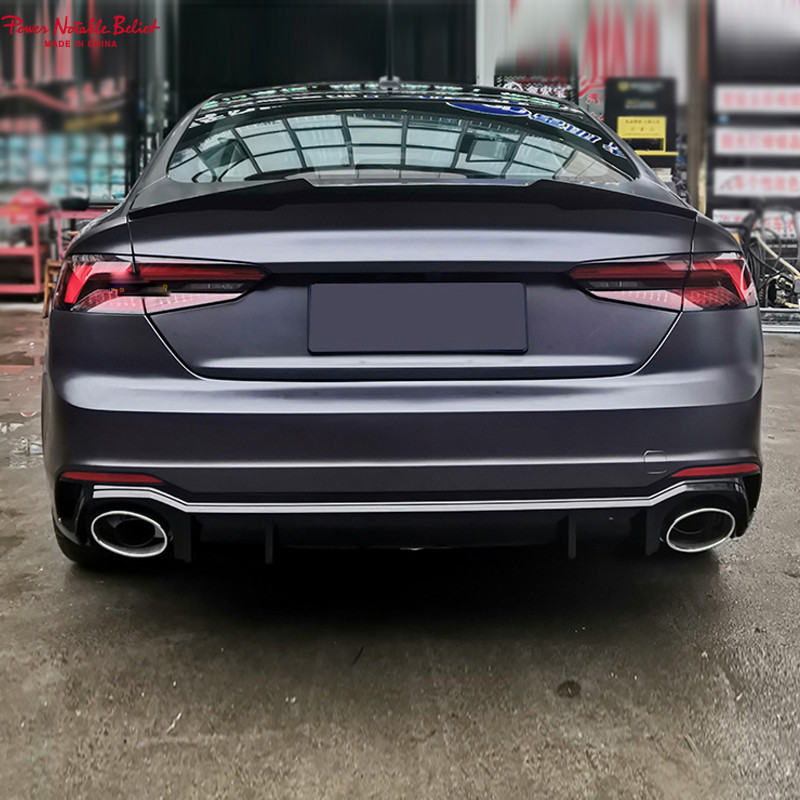 Audi RS5 B9 rear bumper with pipe for audi A5 S5 b9 2017-2019 7