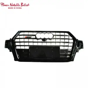 RSQ7 SQ7 radiator honeycomb grill for Audi Q7 SQ7 2016-2019 front bumper grille
