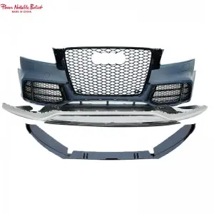 RS5 style bumper for Audi A5 S5 B8 with front grill front lip 2009-2011