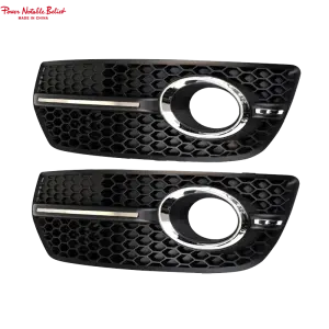RSQ5 Fog grill for Audi Q5 SQ5 ABS fog honeycomb mesh grille 10-12