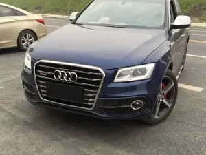 RSQ5 SQ5 honeycomb grills for Audi Q5 SQ5 B8.5 front bumper grille 2013-2018