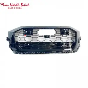 Audi Q8 SQ8 front grill change to RSQ8 SQ8 2017-2023 quattro style honeycomb grille