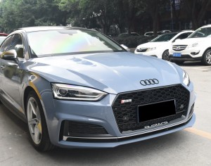 RS5 honeycomb grill for Audi A5 S5 B9 Auto parts front grille ABS material