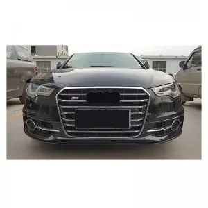 RS6 Front grill for Audi A6 S6 C7 center honeycomb grille