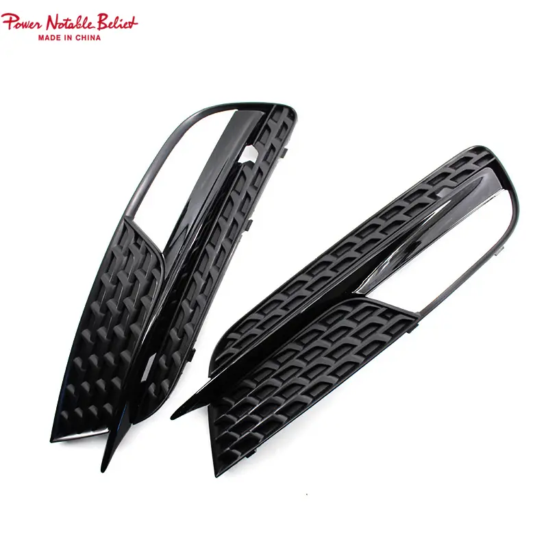 Audi fog light grill for Audi A5 B8.5 Sline or S5 honeycomb style fog lamp cover 12-16