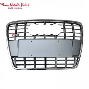 Audi A6 C6 A6L to RS6 mesh S6 grill front bumper auto grille