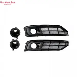Fog Light Grill For Audi S-line A8 D4 PA 15-18 Fog Lamp Grill Racing