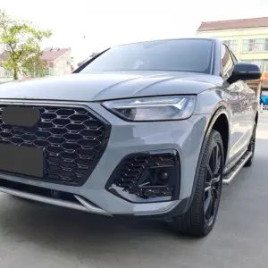 Q5 fog grill for Audi Q5 SQ5 ABS fog honeycomb mesh grille 22-25