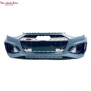 Audi A4 S4 upgrade to RS5 style car body kits front bumper diffuser pipe 20-24