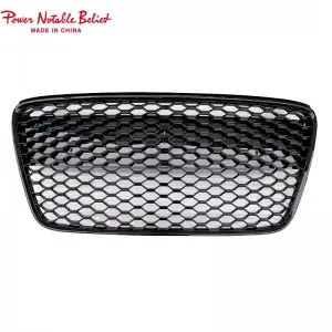 R8 front grille for Audi R8 2007-2013 RS style mesh front bumper hood grill