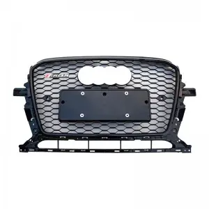 RSQ5 SQ5 honeycomb grills for Audi Q5 SQ5 B8.5 front bumper grille 2013-2018