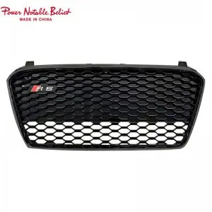 R8 Honeycomb grill for Audi R8 2014-2016 facelift mesh front bumper grill