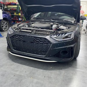 RS4 Bodykit with grill for Audi A4 S4 Allroad front lip Front bumper 20-24